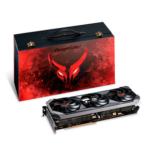 POWERCOLOR 撼讯 AMD RADEON RX 7800 XT 16GB 红魔限量版 显卡