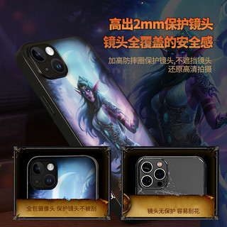 暴雪魔兽世界游戏伊利丹/巫妖王苹果13/14iphone pro max手机壳