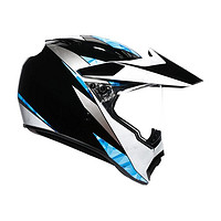 AGV AX9系列 摩托车头盔 黑白青 XXXL