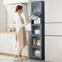 SHIYIWEIDU 十一维度 夹缝收纳柜子厨房冰箱缝隙柜式卫生间落地置物架客厅卧室储物柜