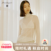 UNIQLO 优衣库 女装 Mame Kurogouchi高领T恤 462860