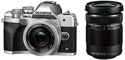 OLYMPUS 奥林巴斯 单反相机 OM-D E-M10 MarkIV EZ 双镜头 套件银色