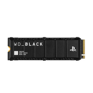 西部数据 WD_BLACK SN850X SSD固态硬盘PCIe4.0 M.2 NVMe支持PS5 SN850P Sony索尼版（带原厂散热马甲） 2T