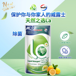 Walch 威露士 洗衣液la有氧洗组合装 9斤（1瓶+7袋）