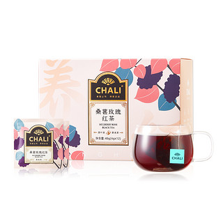 CHALI 茶里 桑葚玫瑰红茶养生花茶包茶里公司出品12包