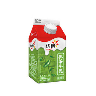 优诺（yoplait）抹茶牛乳370g*3盒装 0植脂末 0反式脂肪酸 营养早餐低温牛乳