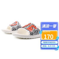 crocs卡骆驰拖鞋女鞋户外沙滩鞋潮流时尚运动鞋居家休闲一字拖凉拖 205260-100 W7/37-38