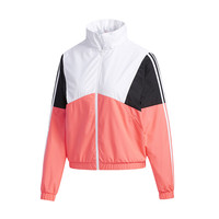 adidas 阿迪达斯 NEO外套女装新款运动服拼色梭织夹克GJ5359