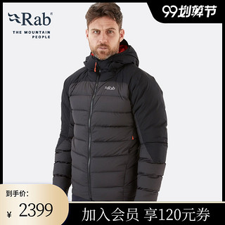 Rab 睿坡 Infinity Alpine户外秋冬男士连帽保暖GTX羽绒服 QDB-27