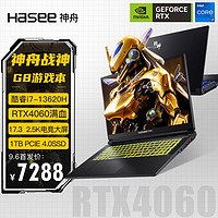 Hasee 神舟 戰神G8 17.3英寸游戲本