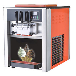 苏勒 台式 软冰淇淋机 商用 冰激凌机器自动甜筒机