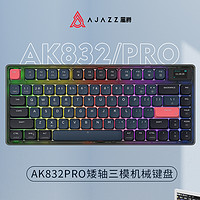 AJAZZ 黑爵 AK832 83键 2.4G蓝牙 多模无线机械键盘