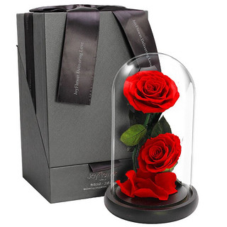 PLUS会员：RoseBox 玫瑰盒子 玫瑰永生花 红色