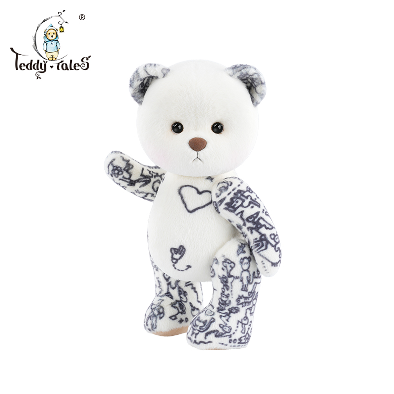 TeddyTales 莉娜熊 2023联名系列 熊毛绒玩具 郑元無联名限定款 中号 30cm