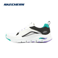 Skechers斯凯奇女鞋足弓支撑男鞋缓震弹性支撑休闲运动跑步鞋子