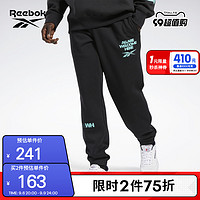 Reebok 锐步 官方2022男子PANTS经典简约百搭休闲运动长款卫裤HI4593