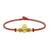 戴时光 虚空藏菩萨足金手绳 16cm