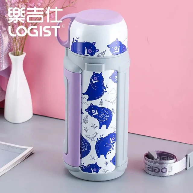 乐吉仕保温水壶大容量男户外旅行保温杯女车载便携大号水杯1500ML
