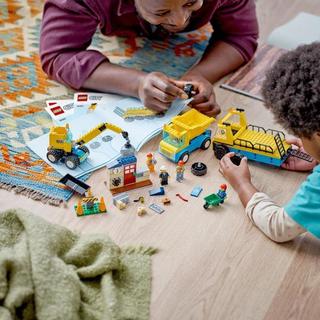 LEGO 乐高 City城市系列 60391 卡车与起重机