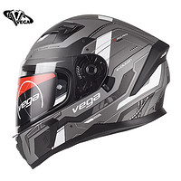 VEGA SA-39 摩托车头盔 全盔 进化论灰 L码