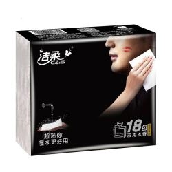 C&S 洁柔 黑face古龙手帕纸 18包