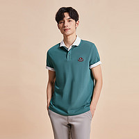 TOMMY HILFIGER 23新款春夏男时尚趣味旗标合身版短袖POLO衫30790