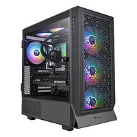 tt Thermaltake）劲透Ceres 500 TG ARGB 黑色 机箱水冷电脑主机（标配ARGB风扇*4/支持420水冷/Type-C）