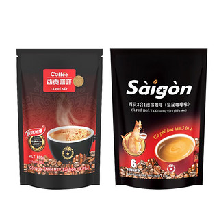 SAGOCAFE 西贡咖啡 三合一速溶咖啡 原味 900g