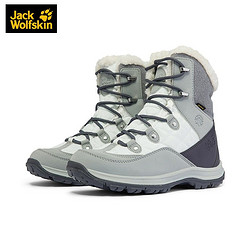 Jack Wolfskin 狼爪 JackWolfskin狼爪徒步鞋女高幫秋冬耐磨防滑登山雪地靴4041431