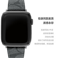 COACH 蔻驰 APPLE苹果智能手表 C标小牛皮表带-针扣14700044