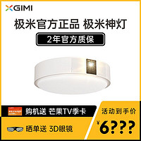 XGIMI 极米 神灯吸顶灯智能投影仪家用三合一1080P全高清投影机护眼