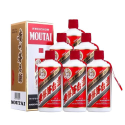 moutai茅台贵州茅台酒2022年飞天茅台53度500ml6瓶整箱装1号会员店