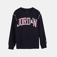 AIR JORDAN 儿童卫衣JORDAN女小童秋新品运动休闲套头无帽卫衣