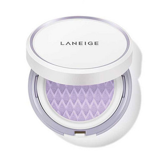 LANEIGE 兰芝 雪纱修颜气垫隔离霜 #40亮紫色 15g+替换装15g