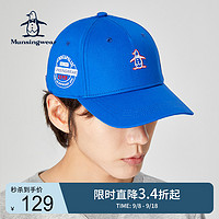 Munsingwear 万星威 高尔夫球帽夏季新款运动休闲透气遮阳男帽子