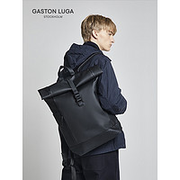 Gaston Luga 双肩包石墨黑16英寸电脑大容量背包男时尚潮流休闲旅行学生书包