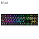 ikbc R400 108键 原厂cherry轴 樱桃轴 RGB背光 游戏键盘 机械键盘 黑色 红轴