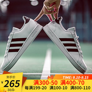 adidas 阿迪达斯 NEO 男子 休闲系列 GRAND COURT 运动 休闲鞋 F36392 40.5码 UK7码