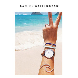 Daniel Wellington 丹尼尔惠灵顿 dw手表男女同款36mm复古轻奢简约时尚皮带石英表旗舰店官网正品