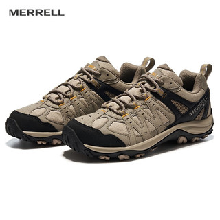 MERRELL 迈乐 户外徒步鞋男女款ACCENTOR GTX/WP经典防水透气防滑耐磨登山鞋 J500409-GTX银（男） 40