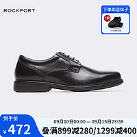 ROCKPORT 乐步 Charles Road系列 男士德比鞋 V80553 黑色 43