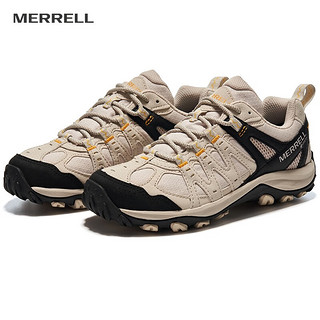 迈乐（Merrell）户外徒步鞋男女款ACCENTOR GTX/WP经典防水透气防滑耐磨登山鞋 J500410-GTX白灰（女） 40