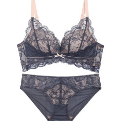 【省110元】内衣文胸_glambody magic natural line 女士蕾丝文胸套装