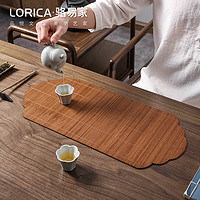 抖音超值购：Lorica 骆易家 竹茶席新中式禅意竹制垫子茶具配件隔热防水竹垫茶垫