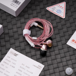 原道 NICEHCK/原道 HiFi高音质 入耳式有线耳机  有线充电 樱花粉 3.5mm