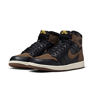 AIR JORDAN 正代系列 Air Jordan 1 Retro High Og 男子篮球鞋 DZ5485-020 黑/金属色/淡褐色/帆白 38