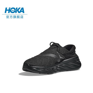 HOKA ONE ONE 男女鞋奥拉2舒缓鞋ORA Recovery Shoe2减震网面透气 黑色 / 黑色-男 37/230mm