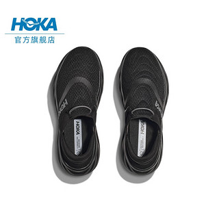 HOKA ONE ONE 男女鞋奥拉2舒缓鞋ORA Recovery Shoe2减震网面透气 黑色 / 黑色-男 40/250mm