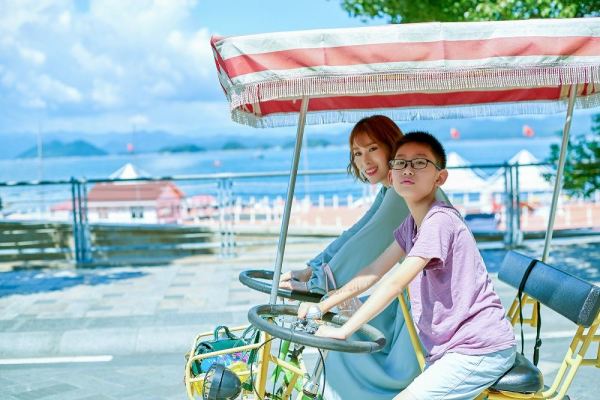 170m²湖景别墅！千岛湖绿城度假酒店 5号楼湖景两卧室豪华套房1晚套餐（含早+4人自助餐+旅拍）