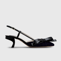 Roger Vivier 罗杰维维亚 女士高跟鞋 RVW63836510SKJ 藏青色/黑色 38